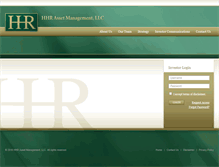 Tablet Screenshot of hhr.com
